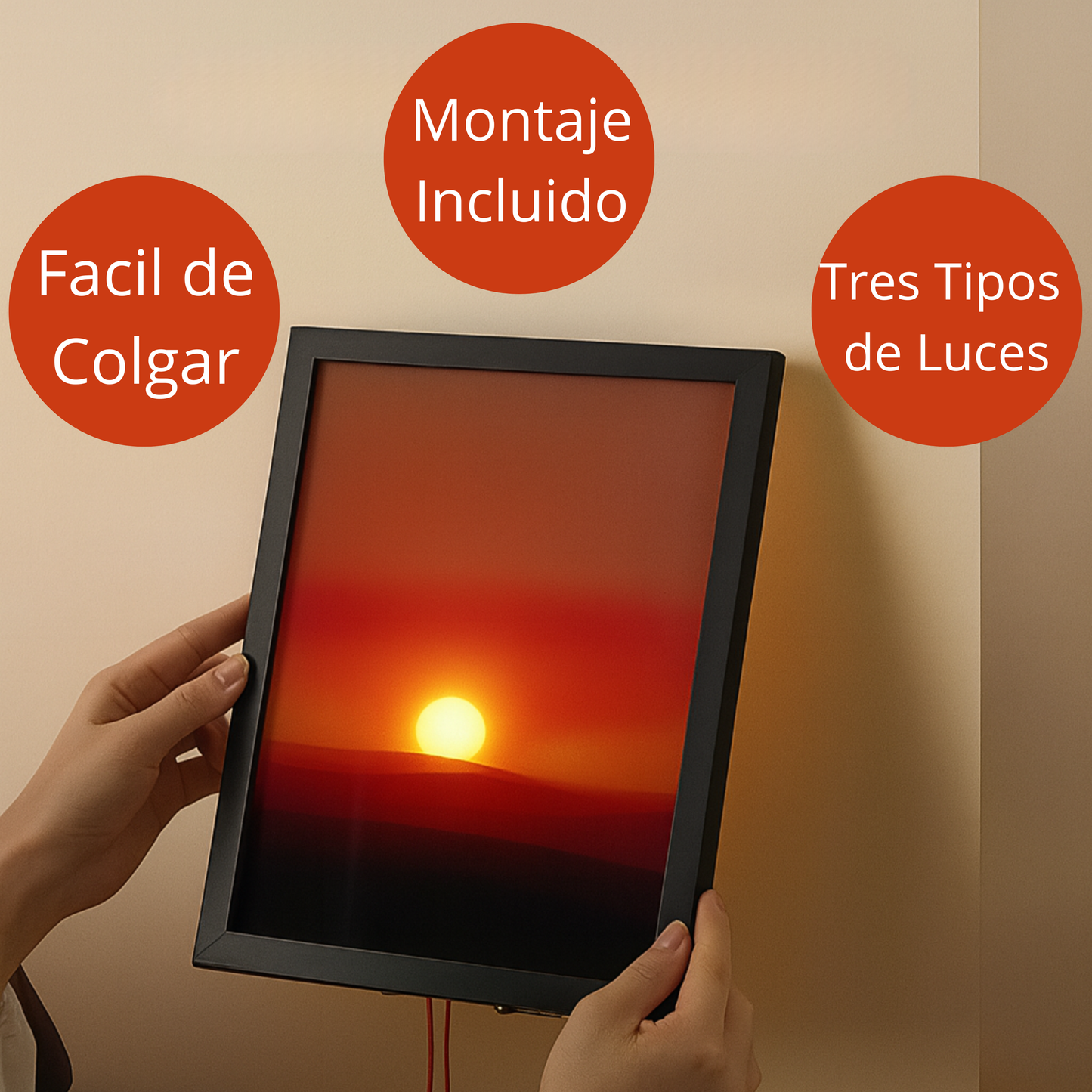 Cuadro de Amanecer y Atardecer